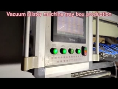 Maquina Formadora Halbautomatische Kunststoff-Acryl-Vakuum-Thermoformmaschine mit Lebensmitteln