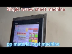 Elektrisch erhitzte, mit Wasser gekühlte, kontinuierliche Kunststoffextrudermaschine