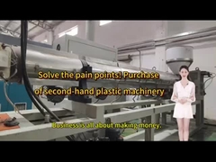 Kunststoffextruder zum Verkauf gebrauchte Kunststoffextruder zum Verkauf recycelte Kunststoffextruder