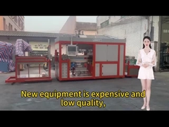 Vollautomatische Thermoformmaschine für Kunststoffbehälter