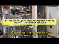 Vollautomatische Drei-Stationen-Thermoformmaschine für Kunststoffe