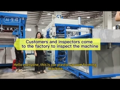 Vollautomatische Vakuumformmaschine für die Aussaat von Plastikträdern