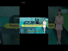 verwendete vollautomatische Kunststoff-Tablett-Herstellungsmaschine