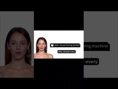 Kleine Kunststoffformmaschinen, Schreibtisch-Vakuumformmaschine