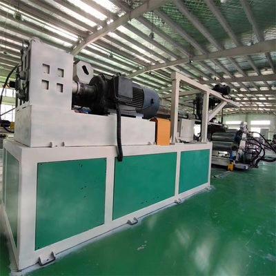 Gebrauchtes PLC-Elektrische Einschraubmaschine zur Kunststoffextrusion Industrielle Kunststoffplatten Extrusionslinie