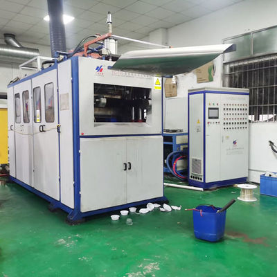 Gebrauchte Einwegbecher aus Kunststoff, hergestellt aus hochwertiger Kunststoffthermoformmaschine für Lebensmittel