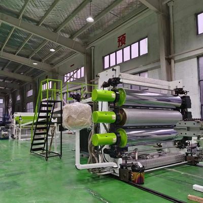 Verwendete Kunststoff-Extrusionsmaschine 150 mm Blechplatte Industrie