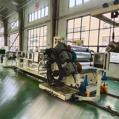 Gebrauchtes kontinuierliches 120-Schrauben-Extruder-Hochgeschwindigkeits-Blatt-Extruder-Gerät
