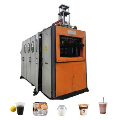 730*420mm Formfläche Plastikbechermachmaschine für PP-Kaffeebecher und PET-Kaltgetränke