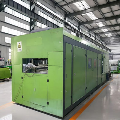 120 kW Dreistations Vakuumformmaschine für maximale Formgeschwindigkeit 5-20 mal/min