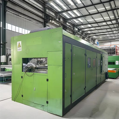Mehrstations-Positiv- und Negativdruck-Integrierte Maschine Vollautomatische Kunststoff-Thermoformmaschine