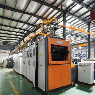 420mm Maximalformtiefe Kunststoffthermoformmaschine mit PLC-Steuerung Elektrische Heizung 5000kg