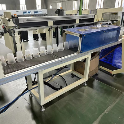 220V/50Hz Taschendruckmaschine UV-Tinte-Typ PLC-Steuerungssystem Touchscreen-Betriebsschnittstelle