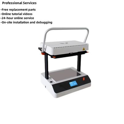 Leichtgewicht 10 kg automatische 3D-Vakuumformmaschine für kleine Kunststoffprodukte mit maximaler Formhöhe mm 200 mm
