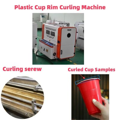 Vollautomatische Plastikbecherfelder-Kürbelmaschine