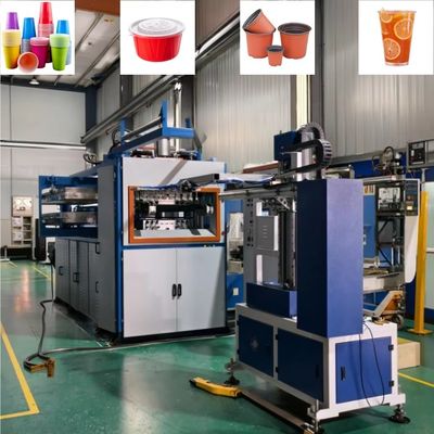 Hochgeschwindigkeitsmaschine zur Herstellung von Plastik-Mini-Tassen