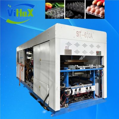 Effiziente Thermoformmaschine für Kunststoff-Teller