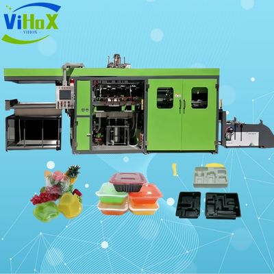 Vollautomatische Kunststoffkuchenmachine Kunststoff-Lunchbox-Machinerie