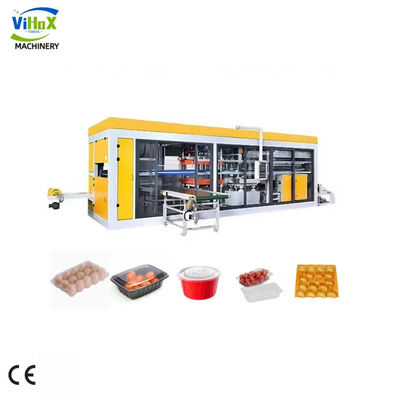 CE-zertifizierte gebrauchte Kunststoff-Tablett-Herstellungsmaschine, vom Werk geprüfter Goldlieferant mit anpassbarer Unterstützung für PET, PP, PE, PS